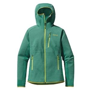 Patagonia Dual Aspect Hoody in Aqua Stone Size Small